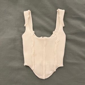 SOLD Guizio cropped tank top